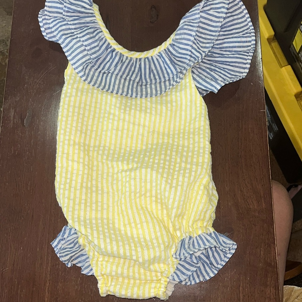 Ruffle Bathing Suit